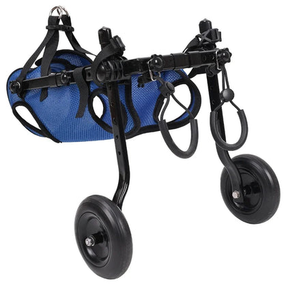 Pet Wheelchair Cart Adjustable Mobility Aids with Wheels [Rehabilitation Walking Mobility Aid]