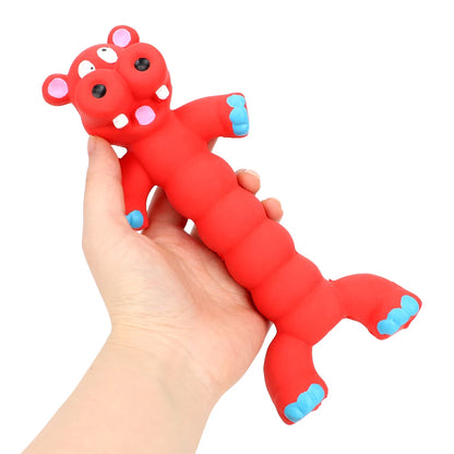 Animal Shape Rubber Squeaky Chew Toys