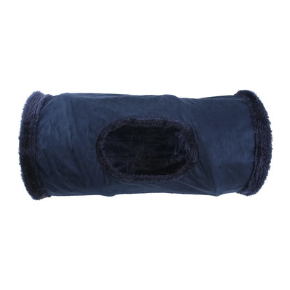 Collapsible Winter Suede Tunnel for Playtime Fun