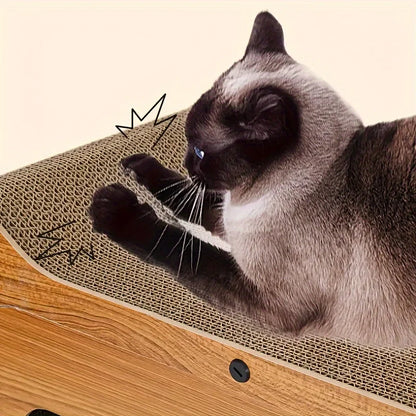 Cat Scratch Sofa with Interactive Toys