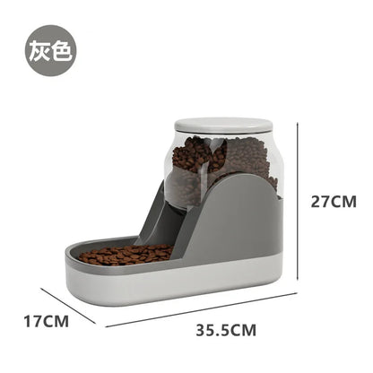 FurEase All-in-One Feeder & Fountain - 6L Smart Dispenser with Voice Alert & Moonlight Mode, IPX6 Waterproof for Cats/Dogs