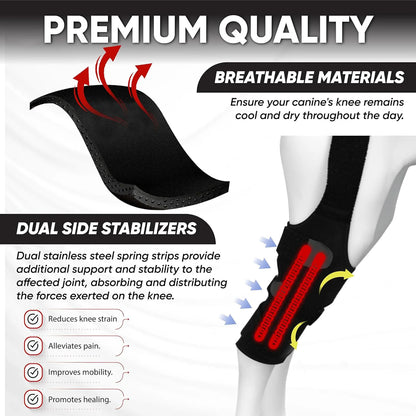 Dog Leg Support Brace (Knee Hip Joint)