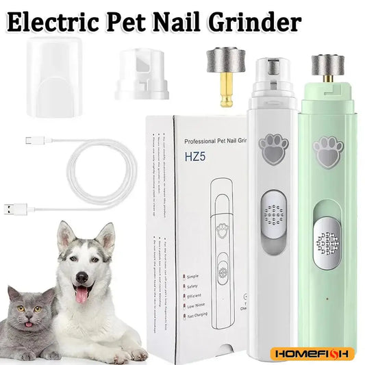 Electric Nail Grinder with Adjustable Speeds and USB Rechargeable