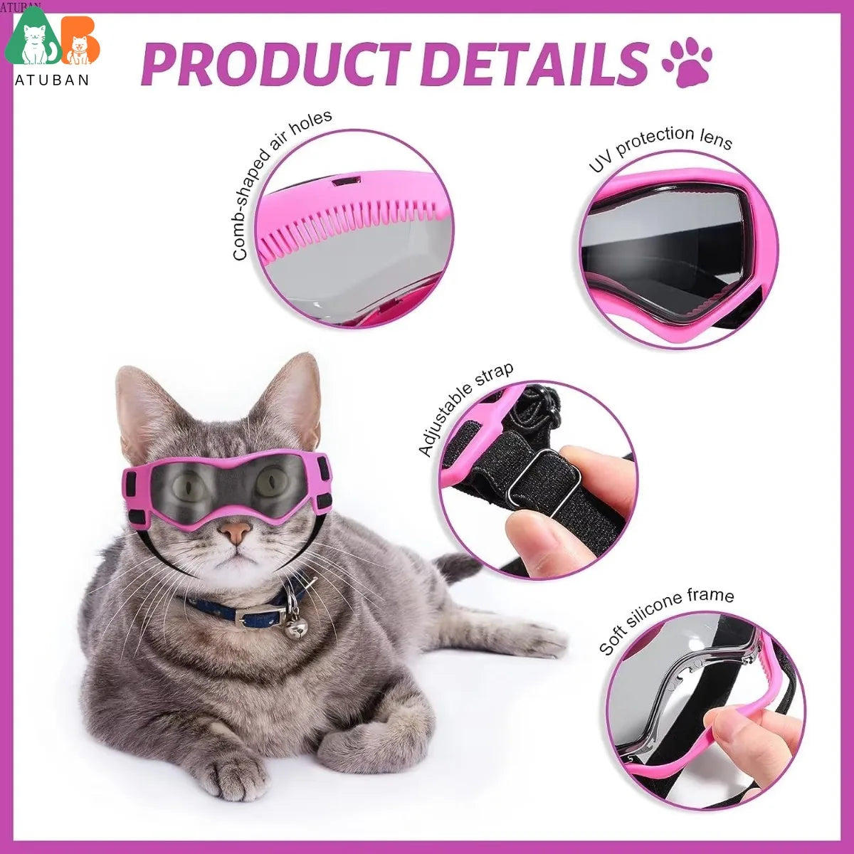 Pet UV Protector Sunglasses