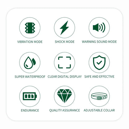 Automatic Bark Correction Collar with Digital Display