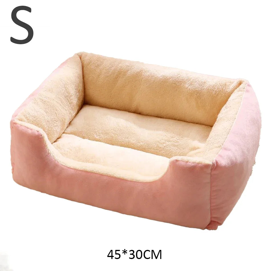 Cushioned Bed for Cats and Dogs