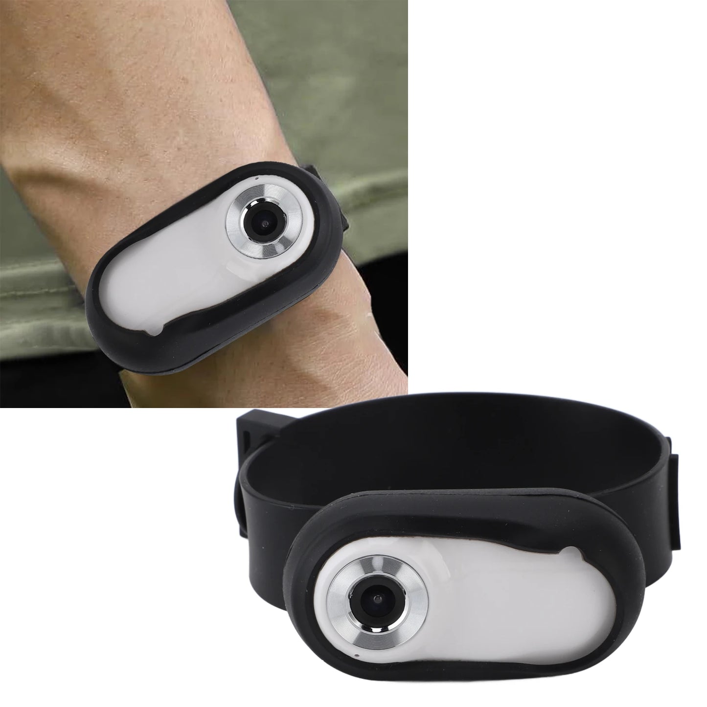 Pet Sport Camera Support Memory Card Cat Camera Collar USB Rechargeable 170° Wide Angle HD 1080P Portable for Cats