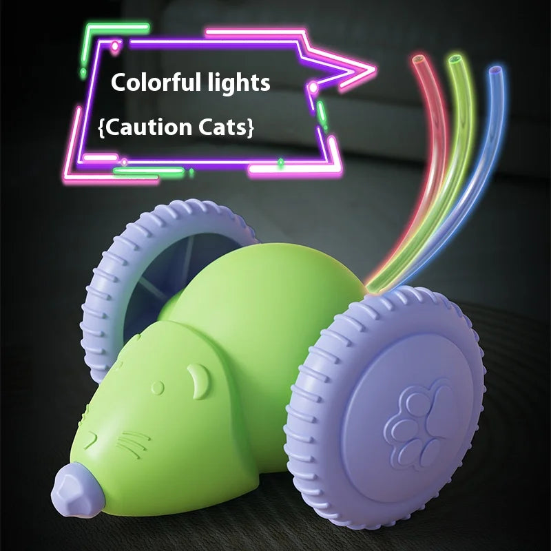 Interactive Electric Mouse Teaser Toy for Pets