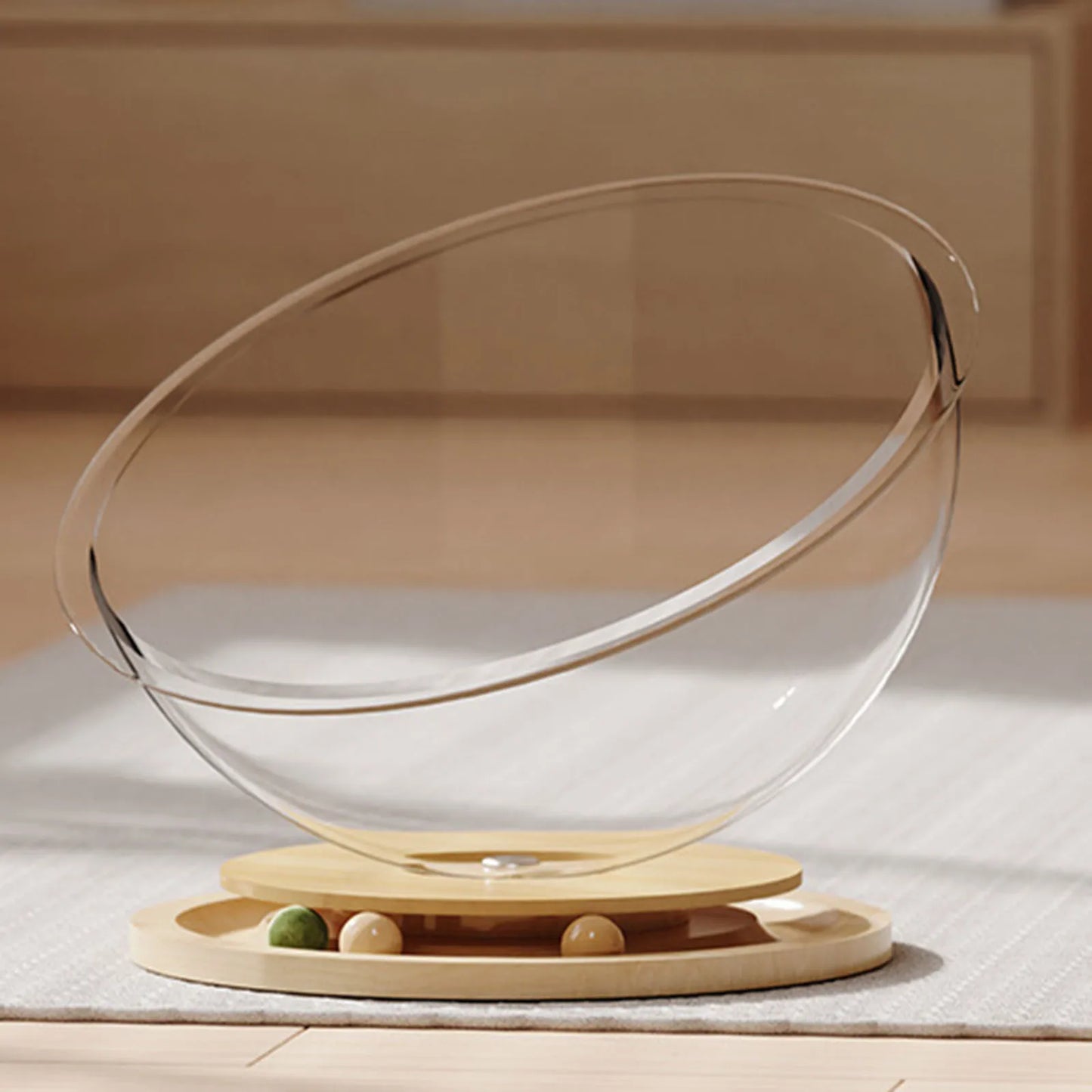 Space Capsule shaped Cat & Kitten Nest