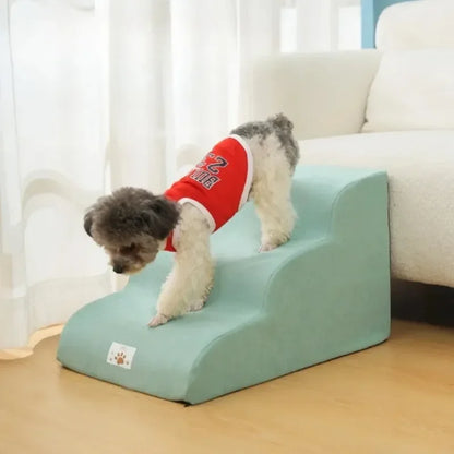 2/3 Pets Step Stair Dog Cat Ramp Ladder Protect Dogs Sofa Removable Washable Training Pet Secure Ramp Stairs Pets Supplies Gifts