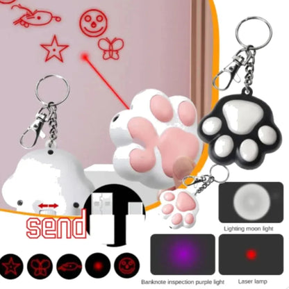Interactive USB Rechargeable Laser Toy with Patterns