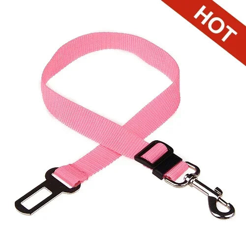 Adjustable Pet Car Seat Belt Harness Safety Clip