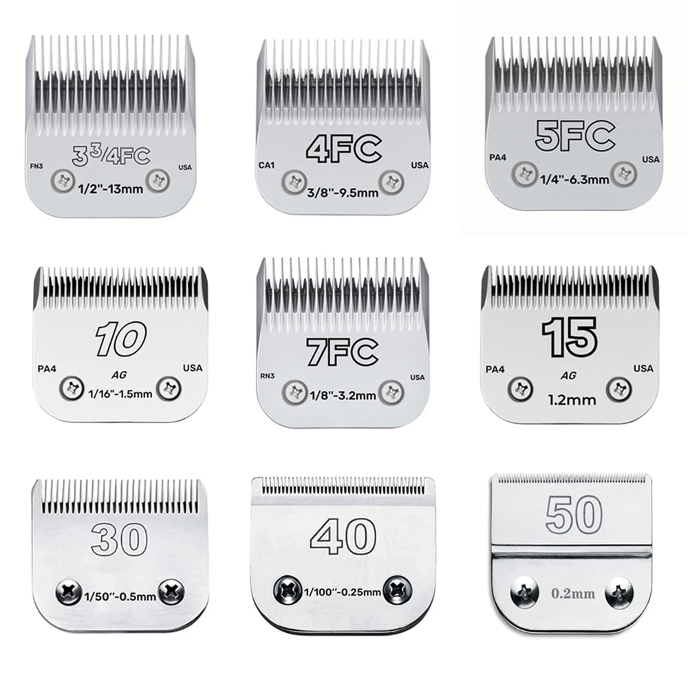 Professional A5 Clipper Blades for Grooming