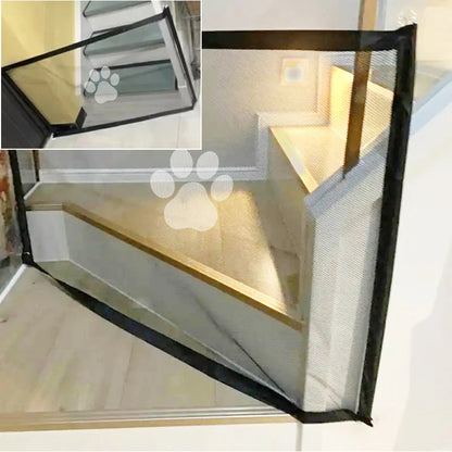 Portable Folding Mesh Pet Barrier Fence