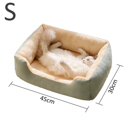 Cushioned Bed for Cats and Dogs