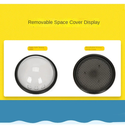 {As seen in Argylle} Space Capsule Pet Backpack-Airline Approved Transparent Carrier [Large Capacity + 360° Ventilation + Dual Handles]