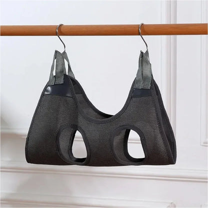 Grooming Hammock Restraint Bag with Hooks