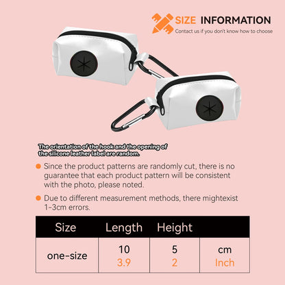 Portable Pet Poop Bag Holder Convenient Clean-Up Solution