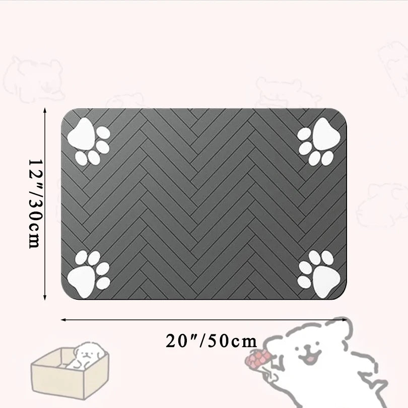 Absorbent Waterproof Pet Feeding Mat