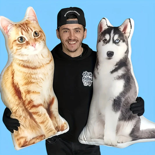 Customized Double-Sided Pet Pillows for Celebrations