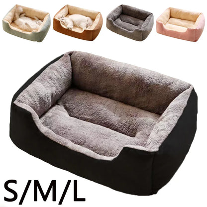 Cushioned Bed for Cats and Dogs