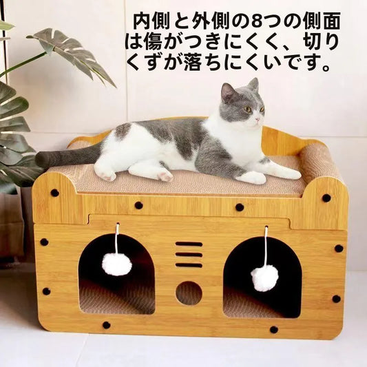 Indoor House Villa Space with Scratching Board