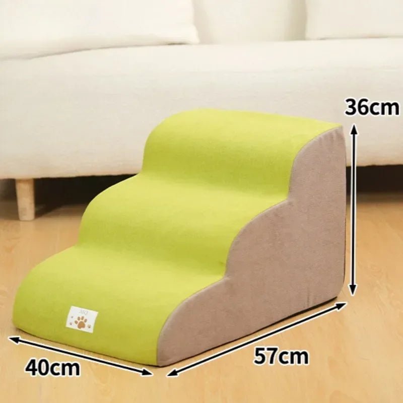 2/3 Pets Step Stair Dog Cat Ramp Ladder Protect Dogs Sofa Removable Washable Training Pet Secure Ramp Stairs Pets Supplies Gifts