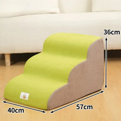 2/3 Pets Step Stair Dog Cat Ramp Ladder Protect Dogs Sofa Removable Washable Training Pet Secure Ramp Stairs Pets Supplies Gifts