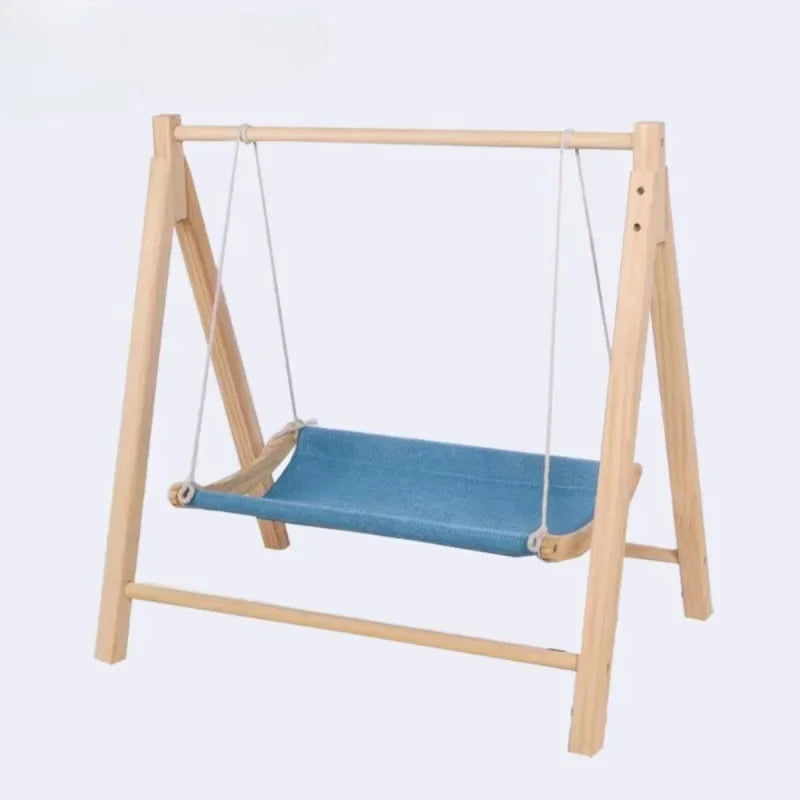 Modern Wooden Pet Resting Swinging Bed