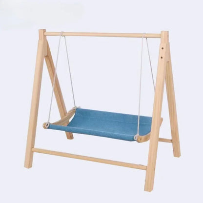 Modern Wooden Pet Resting Swinging Bed