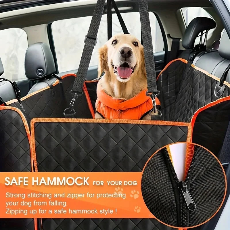 Car seat Cover as a Dog Hammock [Waterproof + Scratch-Resistant]