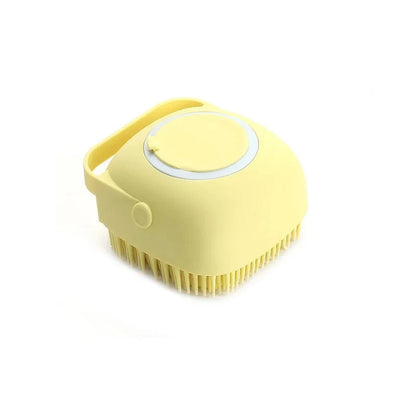 Soft Silicone Pet Bathing Brush and Massager