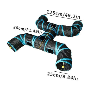 Three Way Pet Play Tunnel
