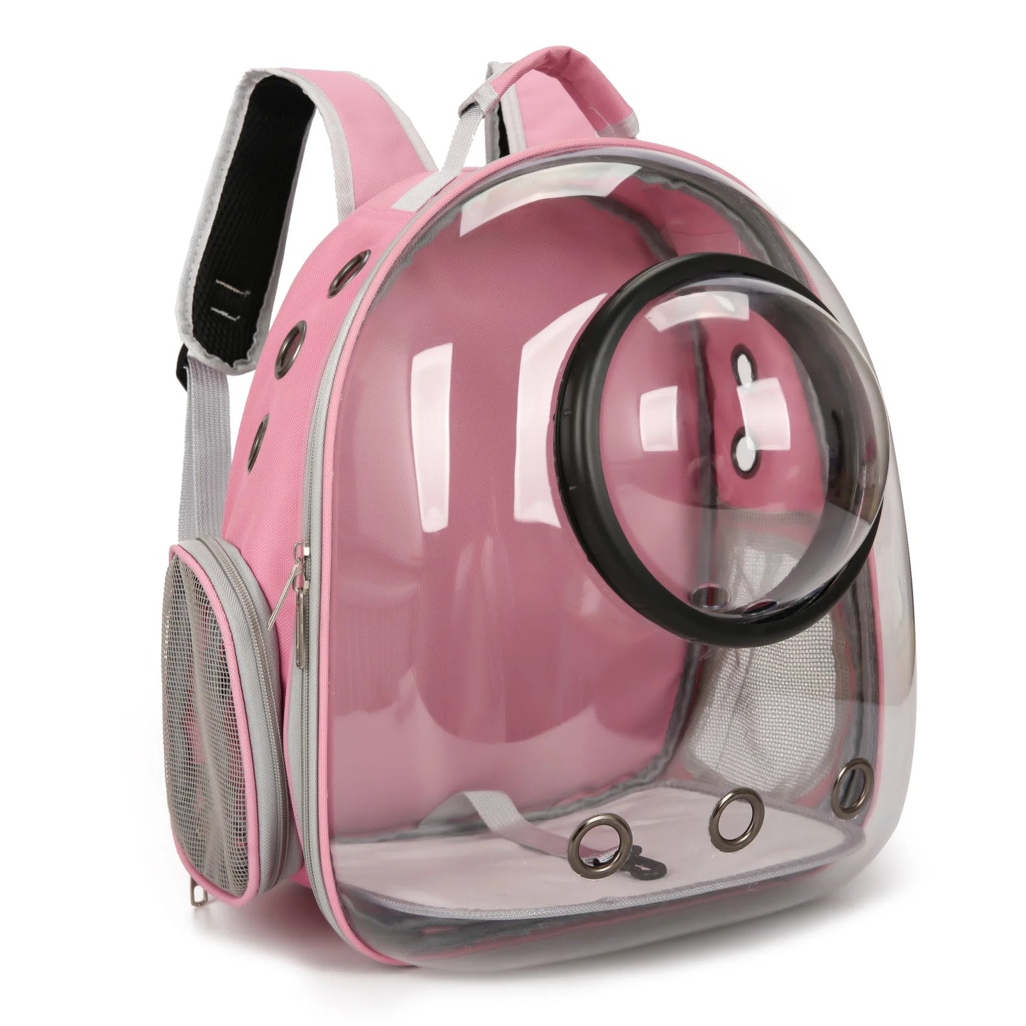 {As seen in Argylle} Space Capsule Pet Backpack-Airline Approved Transparent Carrier [Large Capacity + 360° Ventilation + Dual Handles]