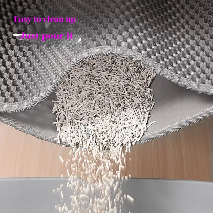 Large Waterproof Cat Litter Trapping Mat