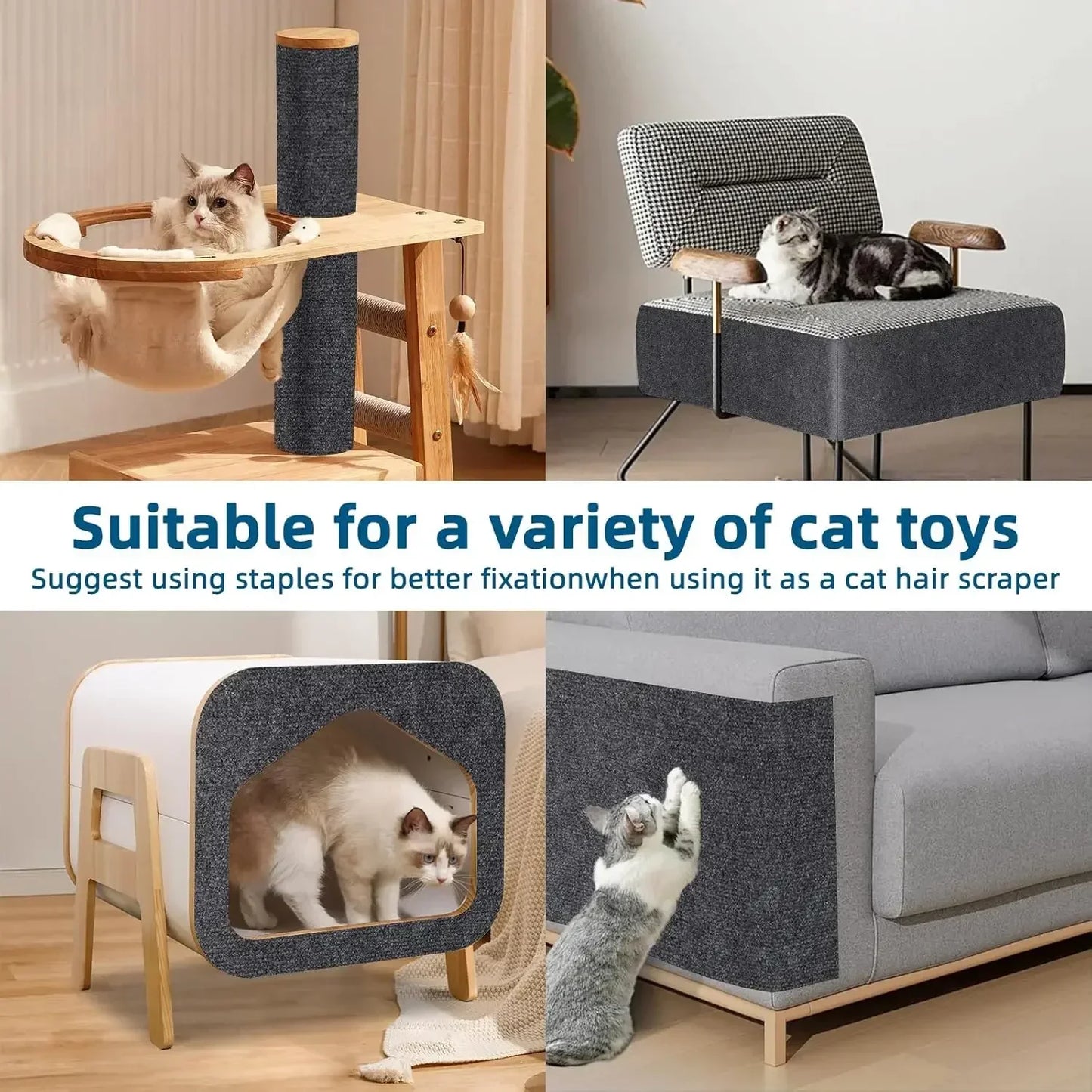 Vibrant 7 Color Cat Scratcher Sofa Protector