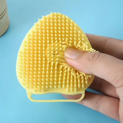 Soft Silicone Bath Brush for Easy Pet Care