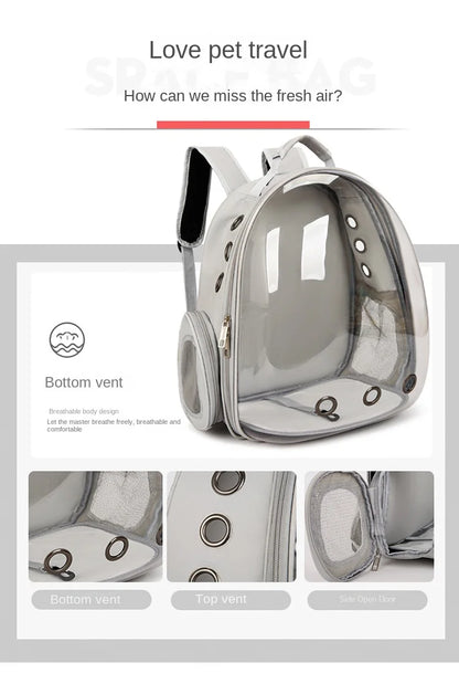 PurView Pro Transparent Cat Backpack - As seen in Argylle