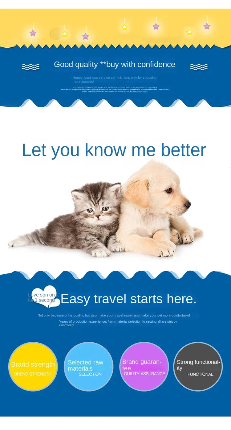 PurView Pro Transparent Cat Backpack - As seen in Argylle