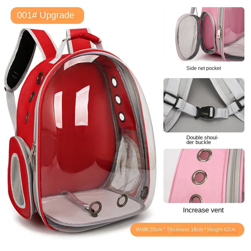 PurView Pro Transparent Cat Backpack - As seen in Argylle