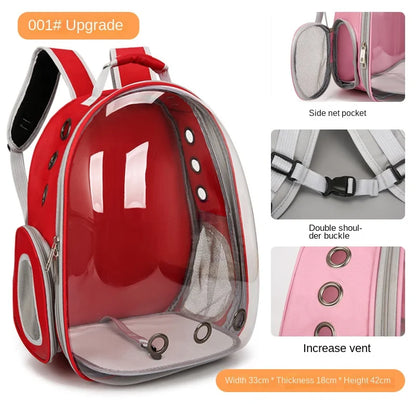 PurView Pro Transparent Cat Backpack - As seen in Argylle