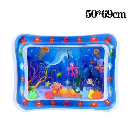 Inflatable Water Play Mat With Ocean Theme