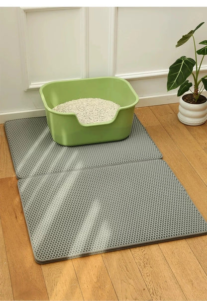 Large Waterproof Cat Litter Trapping Mat