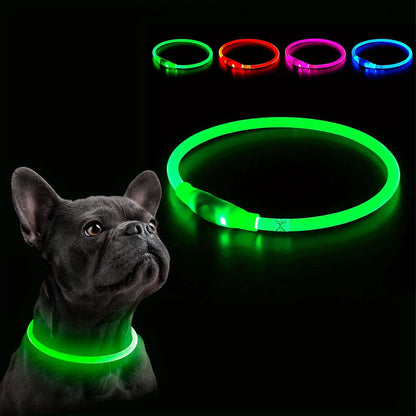 Luminous LED Light Anti-Lost Dog Collar
