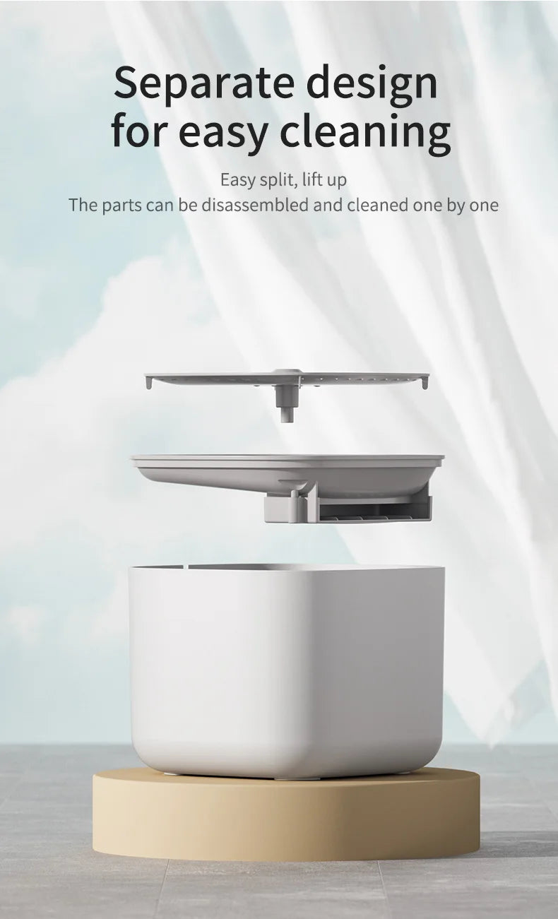 Large Capacity Auto Recirculating Cat Water Fountain