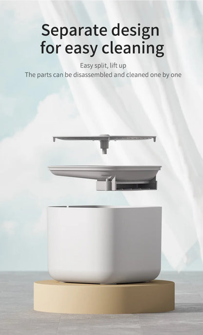 Large Capacity Auto Recirculating Cat Water Fountain