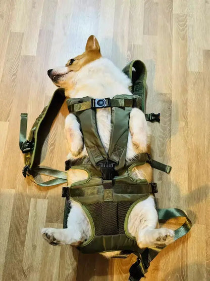 Chest Pet Bag Wrapping Large Dog Backpack