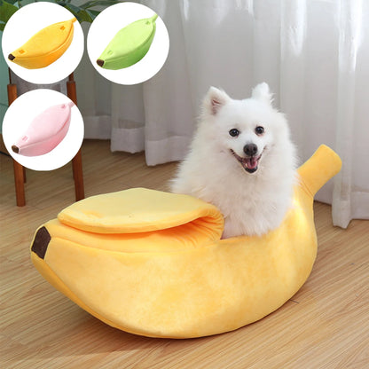 Cozy Banana Bed for Small Pets