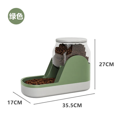 FurEase All-in-One Feeder & Fountain - 6L Smart Dispenser with Voice Alert & Moonlight Mode, IPX6 Waterproof for Cats/Dogs