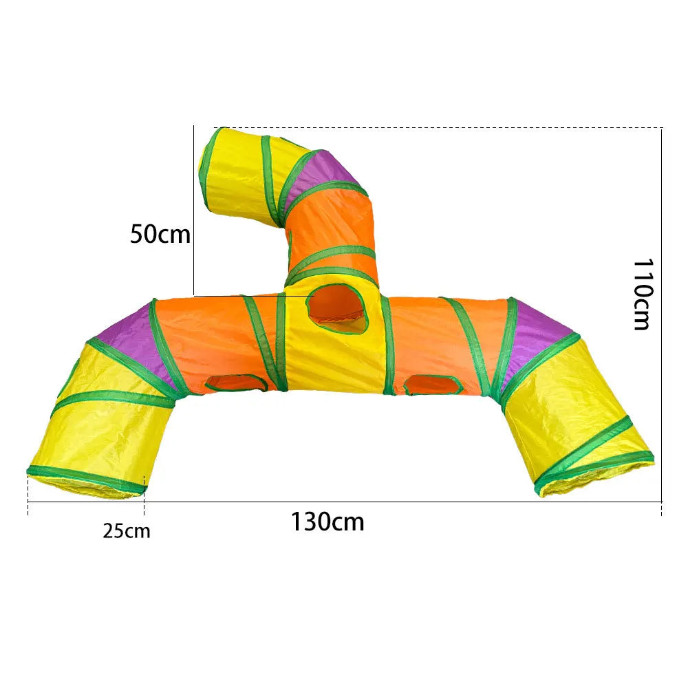 Three Way Pet Play Tunnel